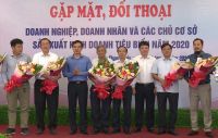 Huyện Thanh Thủy gặp mặt, đối thoại doanh nghiệp, doanh nhân tiêu biểu năm 2020